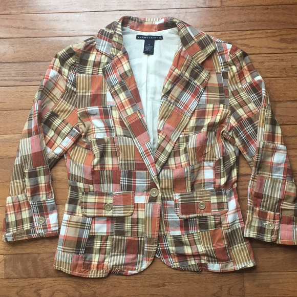 Light-weight Plaid Women’s Spring Blazer - Picture 1 of 2